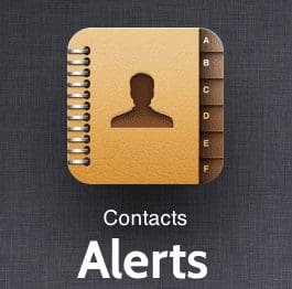 Contacts Alerts