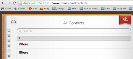 Contacts I Cloud