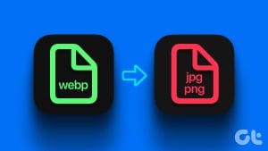 Convert WEBP to JPG or PNG on iPhone