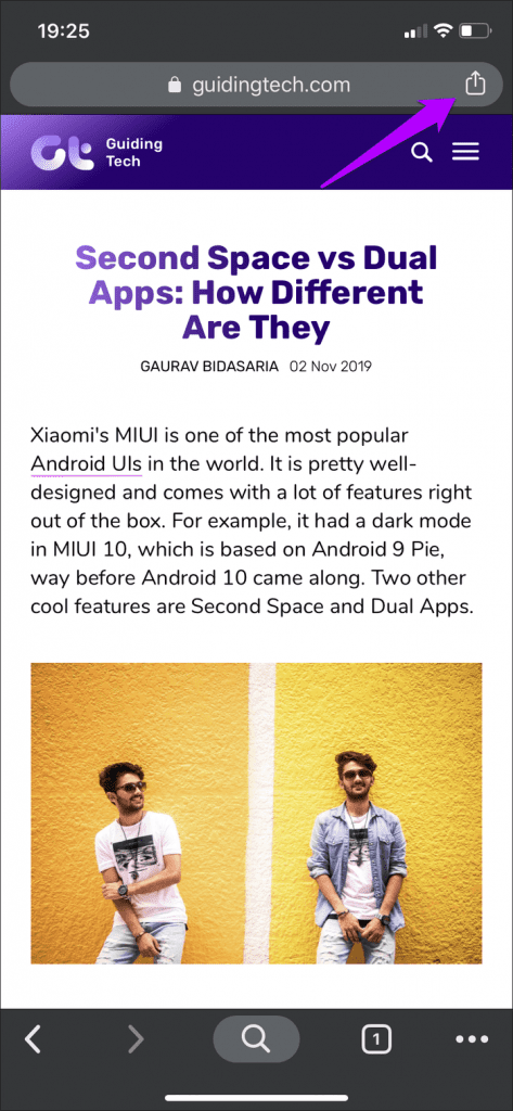 How To Save Web Pages As Pdf In Chrome Iphone And Android Guiding Tech