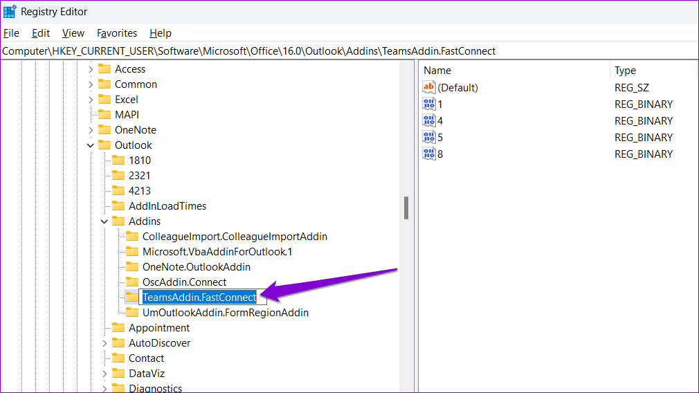 Copy Registry Key Name on Windows