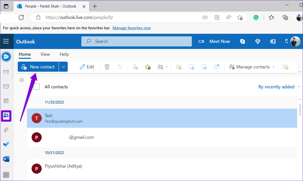 Top 3 Ways to Add a Contact in Microsoft Outlook - 86
