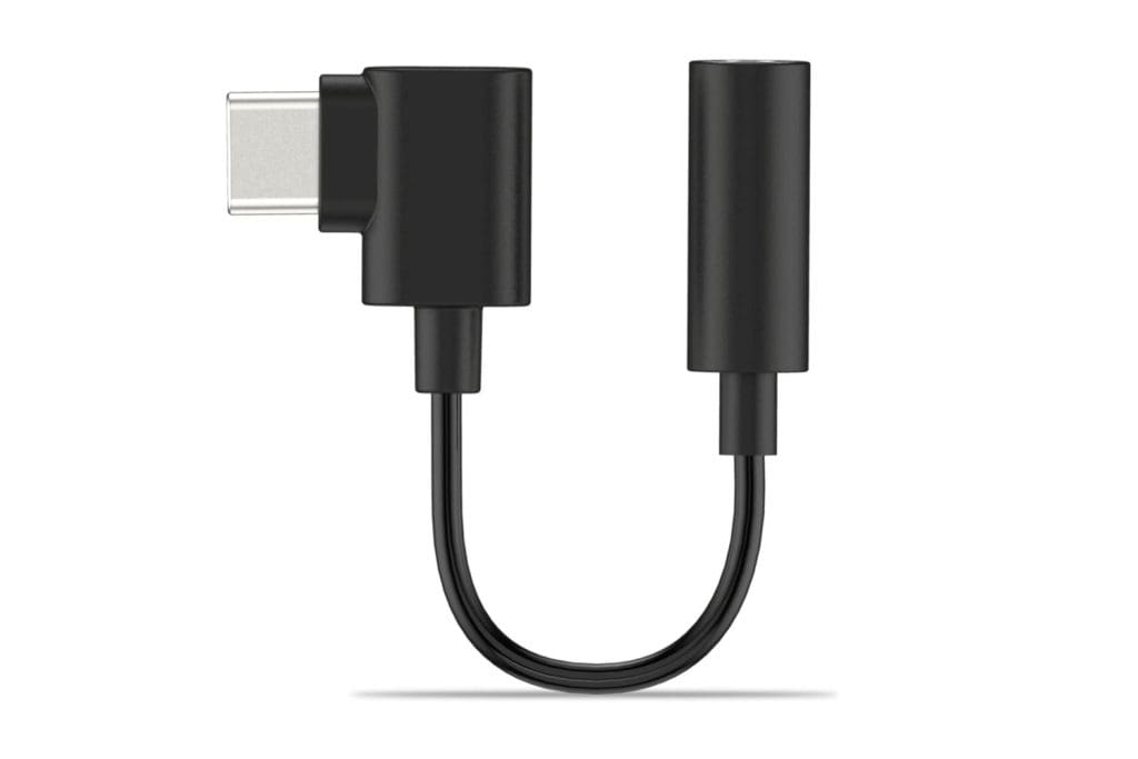 Cubilux Right Angle USB C to 3.5mm