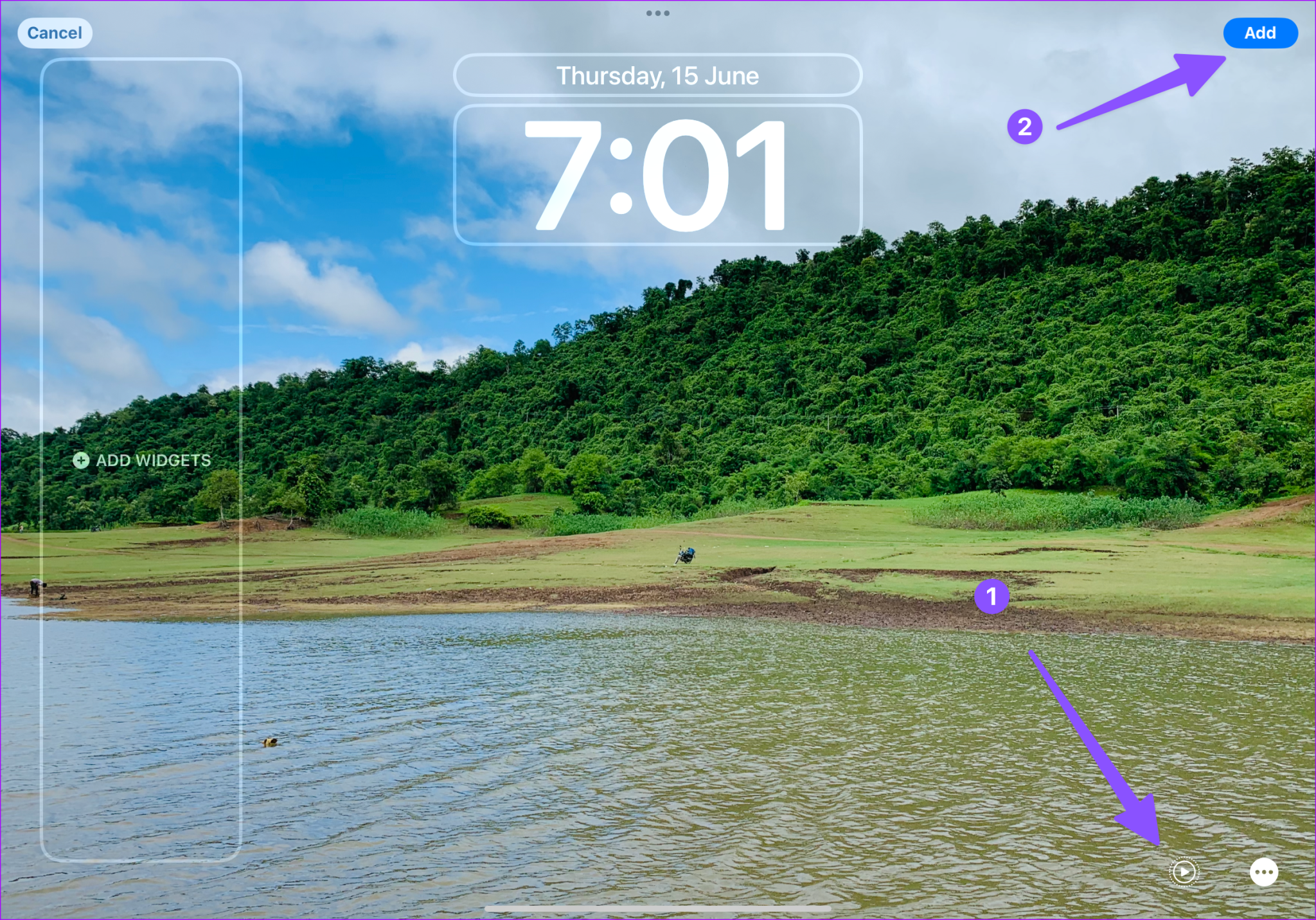 How To Personalize An IPad Lock Screen With Widgets And Live Wallpapers
