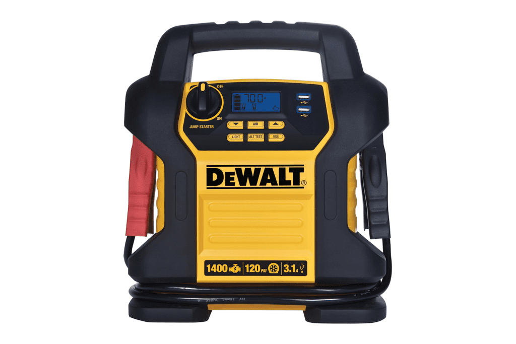 DEWALT DXAEJ14 Best Car Battery Chargers and Jump Starters