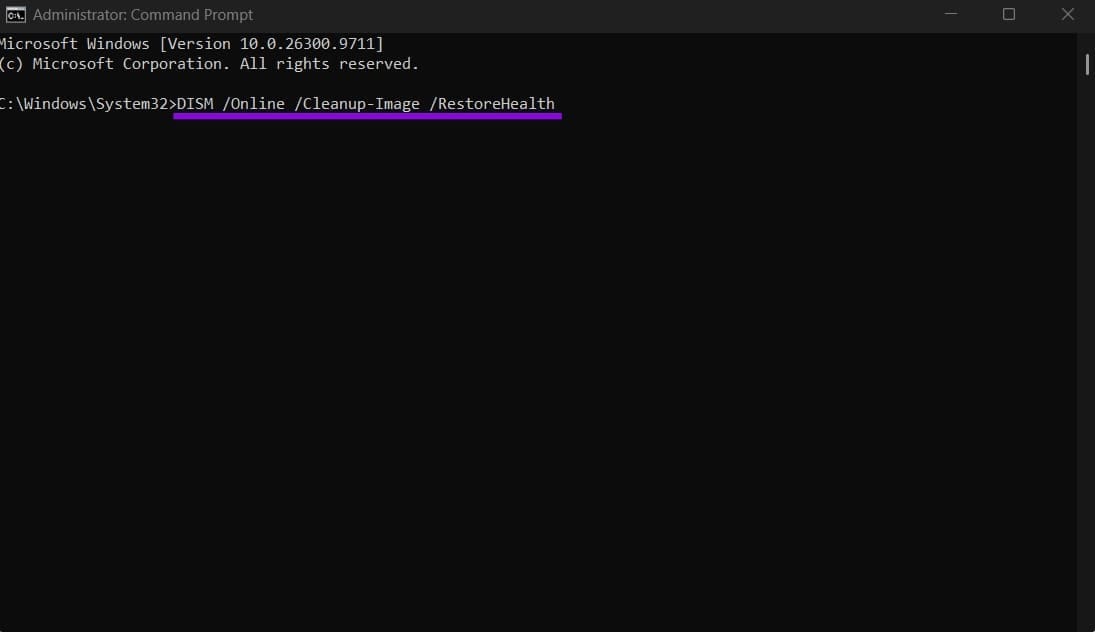 DISM Isnt Working 1