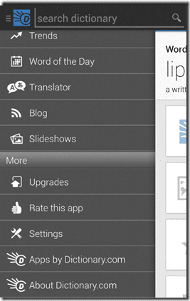Dictionary App For Android 2 Thumb