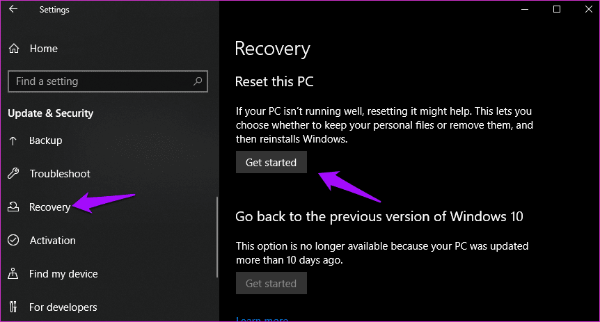 Difference Between Restore And Reset 6