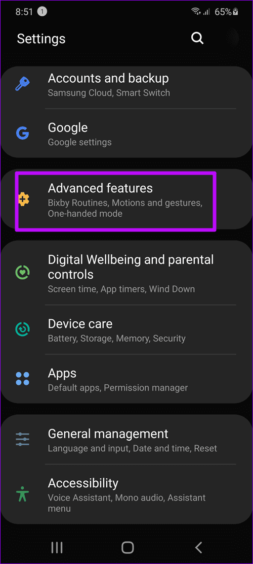 Disable Bixby and Bixby Routines on the Samsung 7
