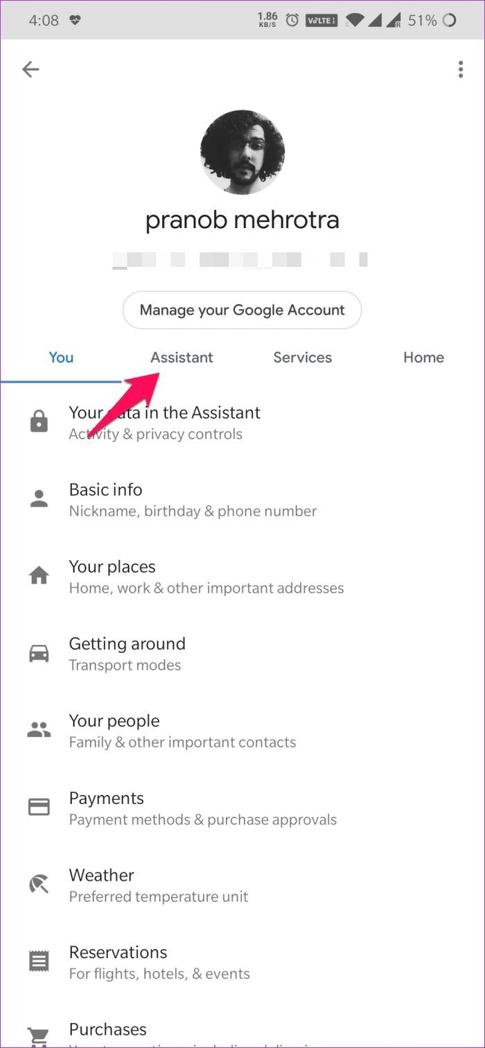 Disable Google Assistant 3