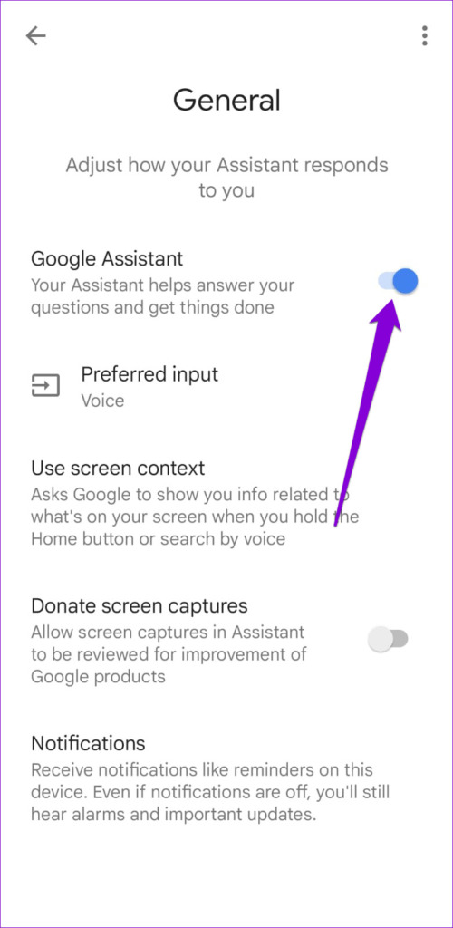 Disable Google Assistant on Samsung Phone