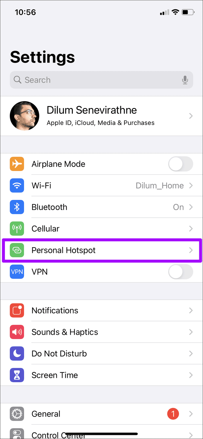 Disable Iphone Automatic Personal Hotspot 6