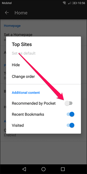 How to Disable Pocket for Firefox on Desktop and Mobile