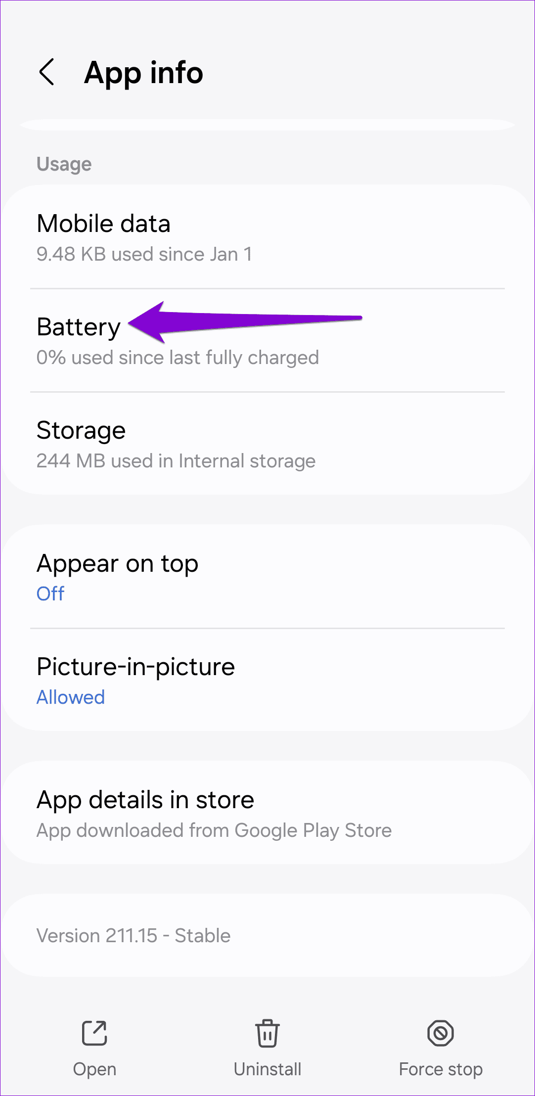 Discord Battery Usage on Android