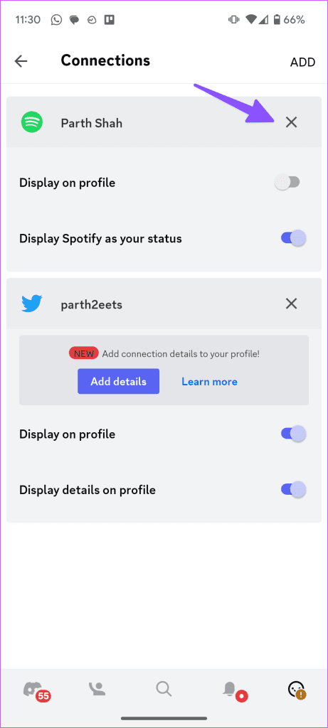 Discord Not Showing Spotify Status3