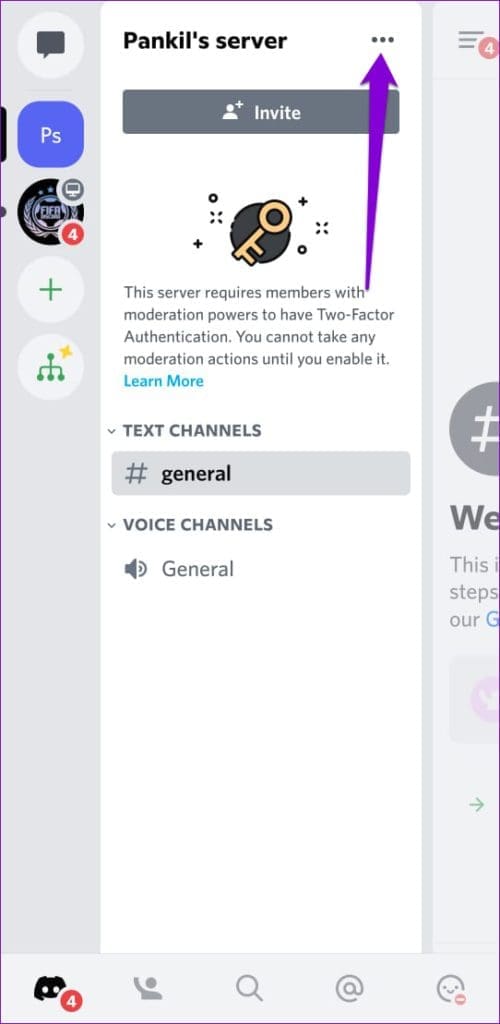 Discord Server Options