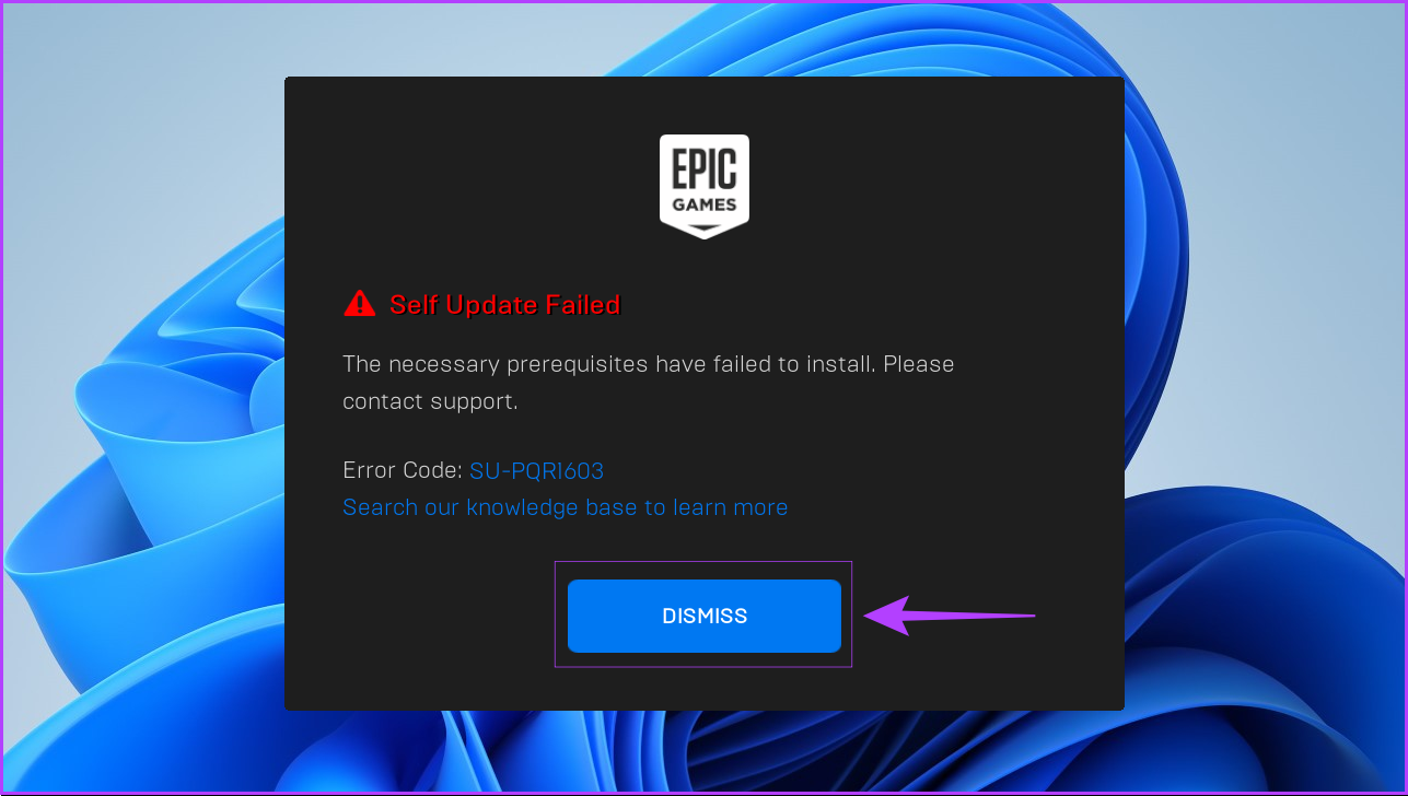 Top 4 Fixes For Necessary Prerequisites Failed To Install Error In Epic Games Launcher Guiding Tech