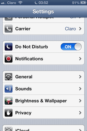 Do Not Disturb On1
