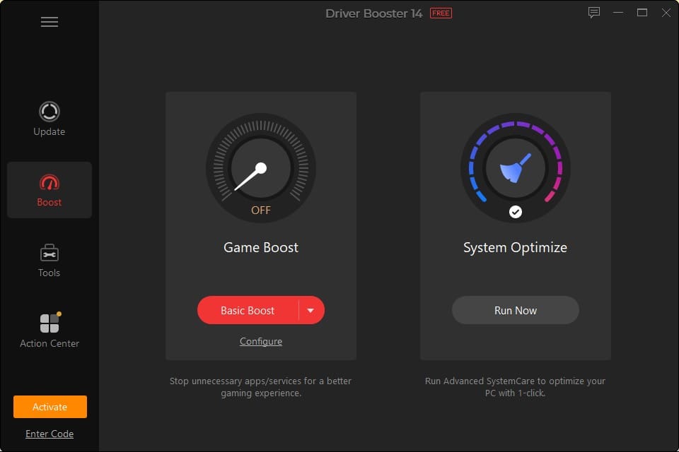 Driver booster 8