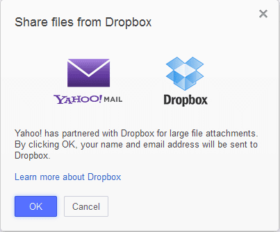 Dropbox Yahoo Introduction