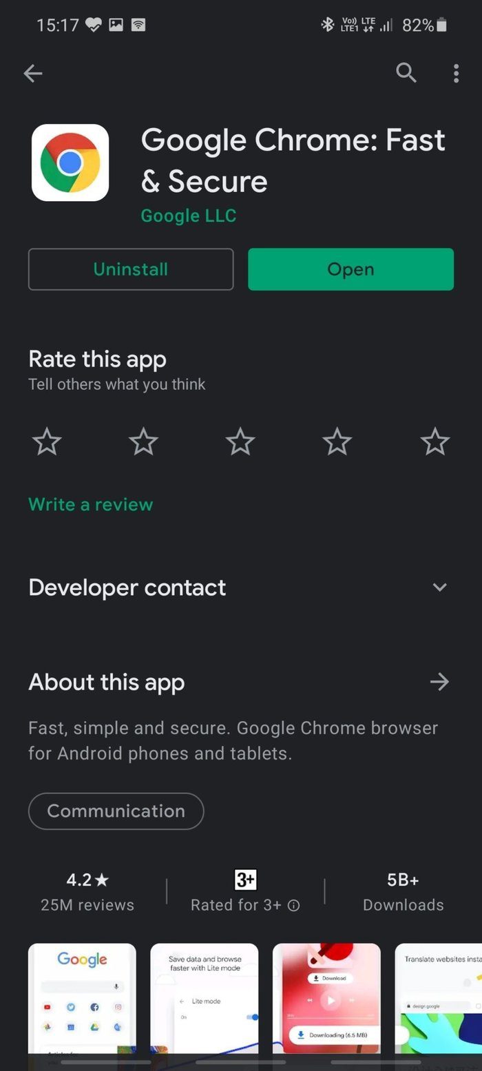 Enable Enhanced Safe Browsing in Chrome Android 1