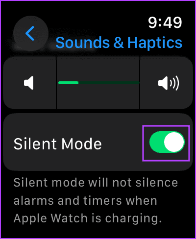 Enable Silent Mode