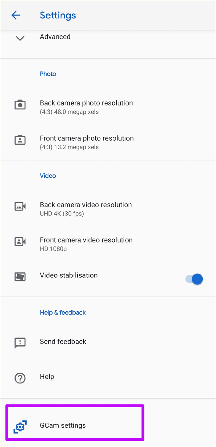 Enable And Configure Google Camera On Redmi Note 7 Pro 3