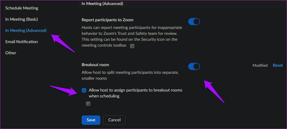 Enable and Use Breakout Rooms in Zoom 1