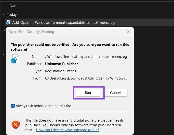 Enabling the Right Click Context Menu in Windows 11 Terminal 5