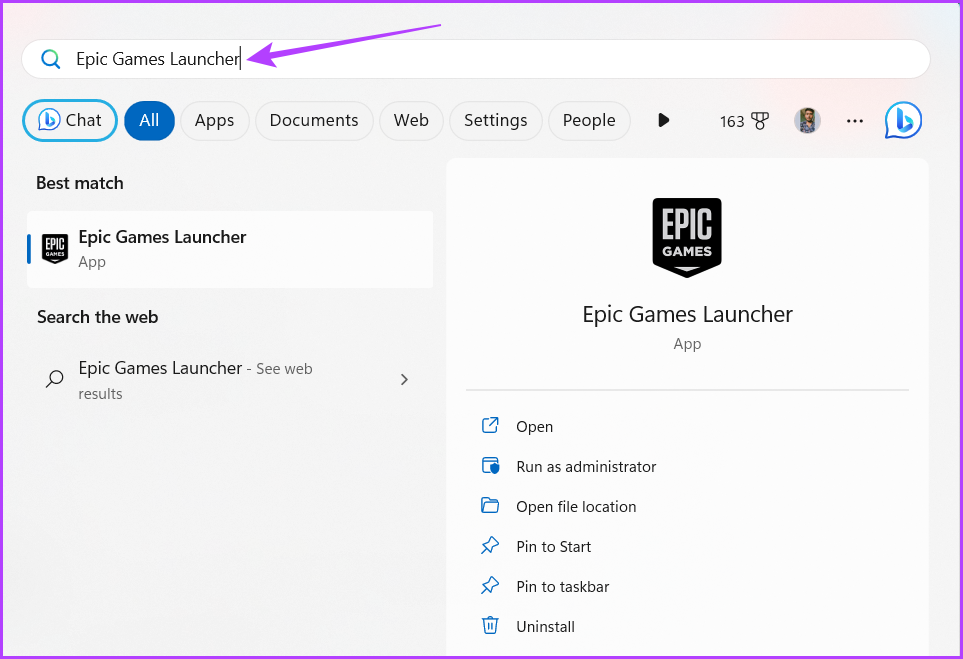 Accessing Epic Games Launcher to fix rocket league not launching
