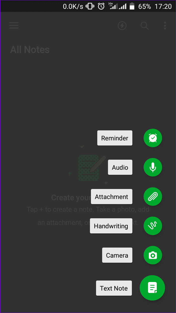 Evernote Note Taking App Files
