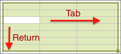 Excel For Mac Tab Return