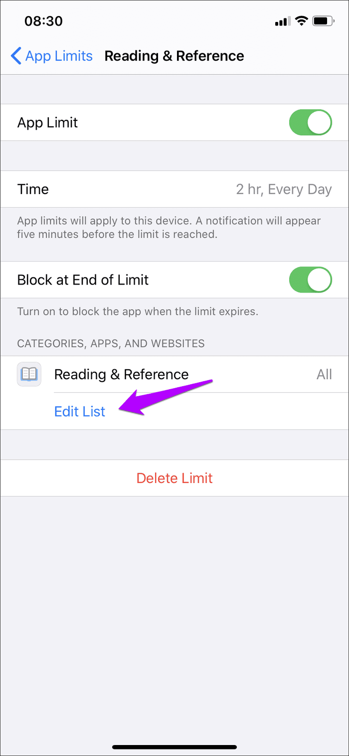 Exclude Apps Screen Time Iphone Ipad 7