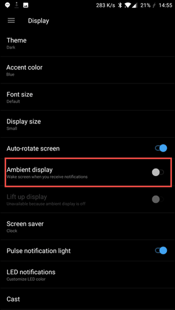 Extend One Plus 5 Battery Life 3