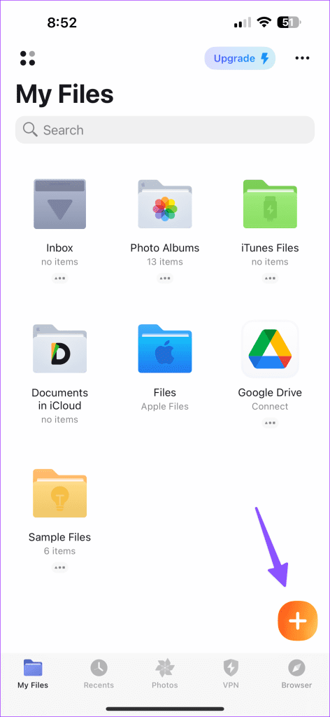External drive not showing up on iPhone 4