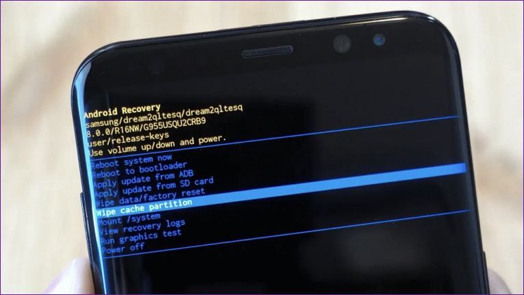 Factory Reset Android via Recovery Mode