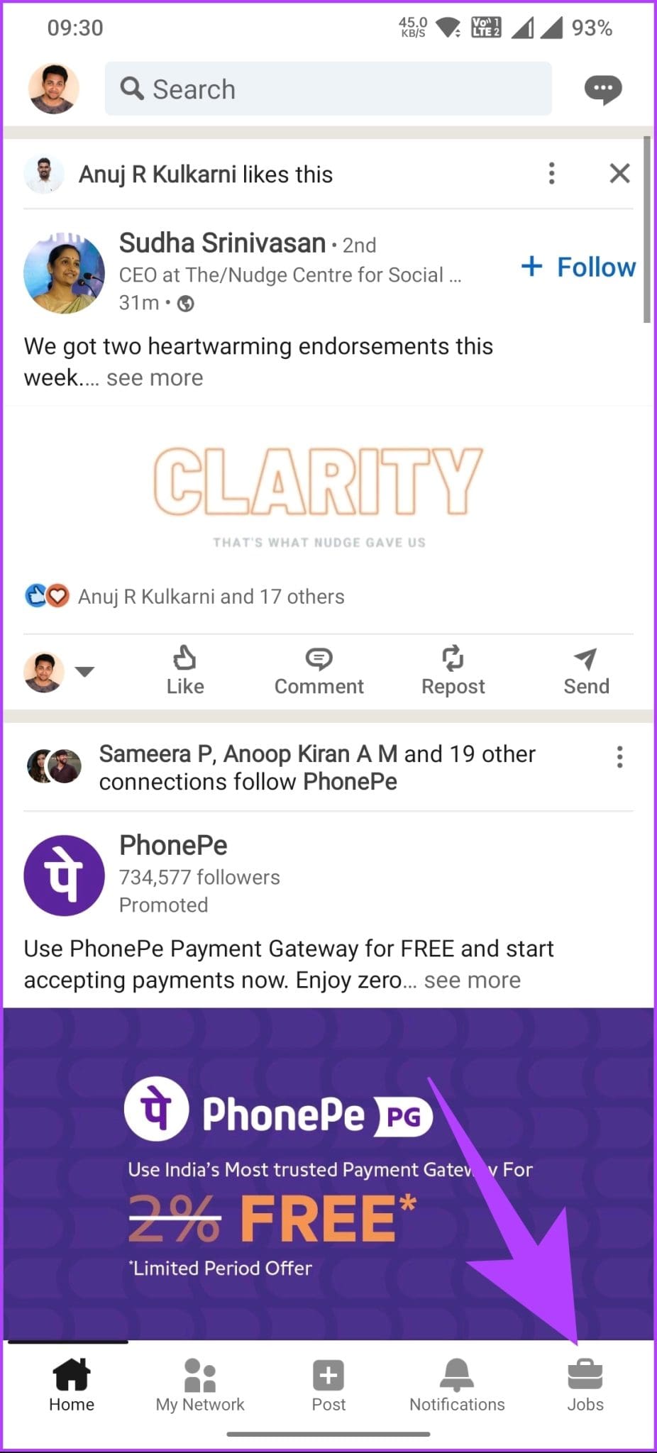How to Find Saved Posts and Jobs on LinkedIn - Guiding Tech