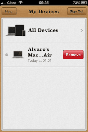 Find My I Phone Remove Device