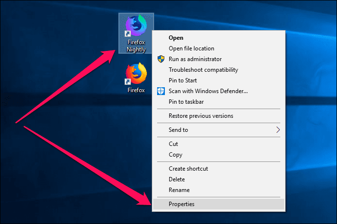 Firefox Nightly Quantum Separate Profile 5