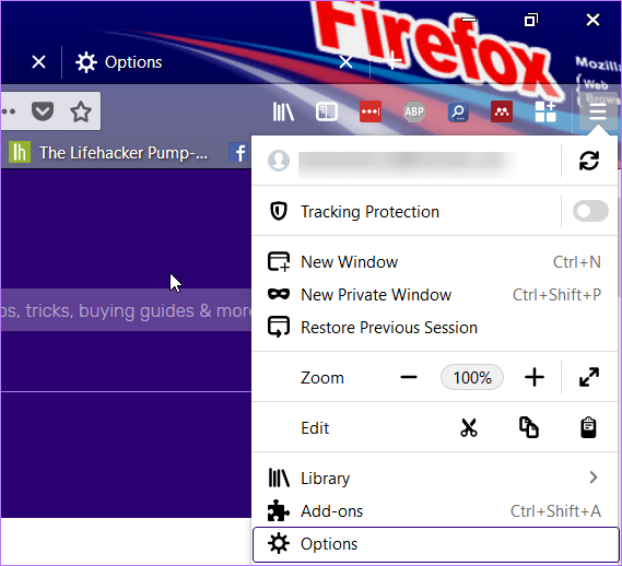 Firefox Quantum Options Highlight 1