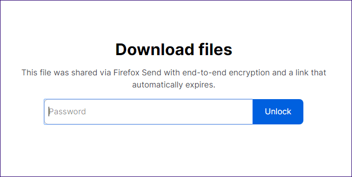 Firefox Send Faq 6