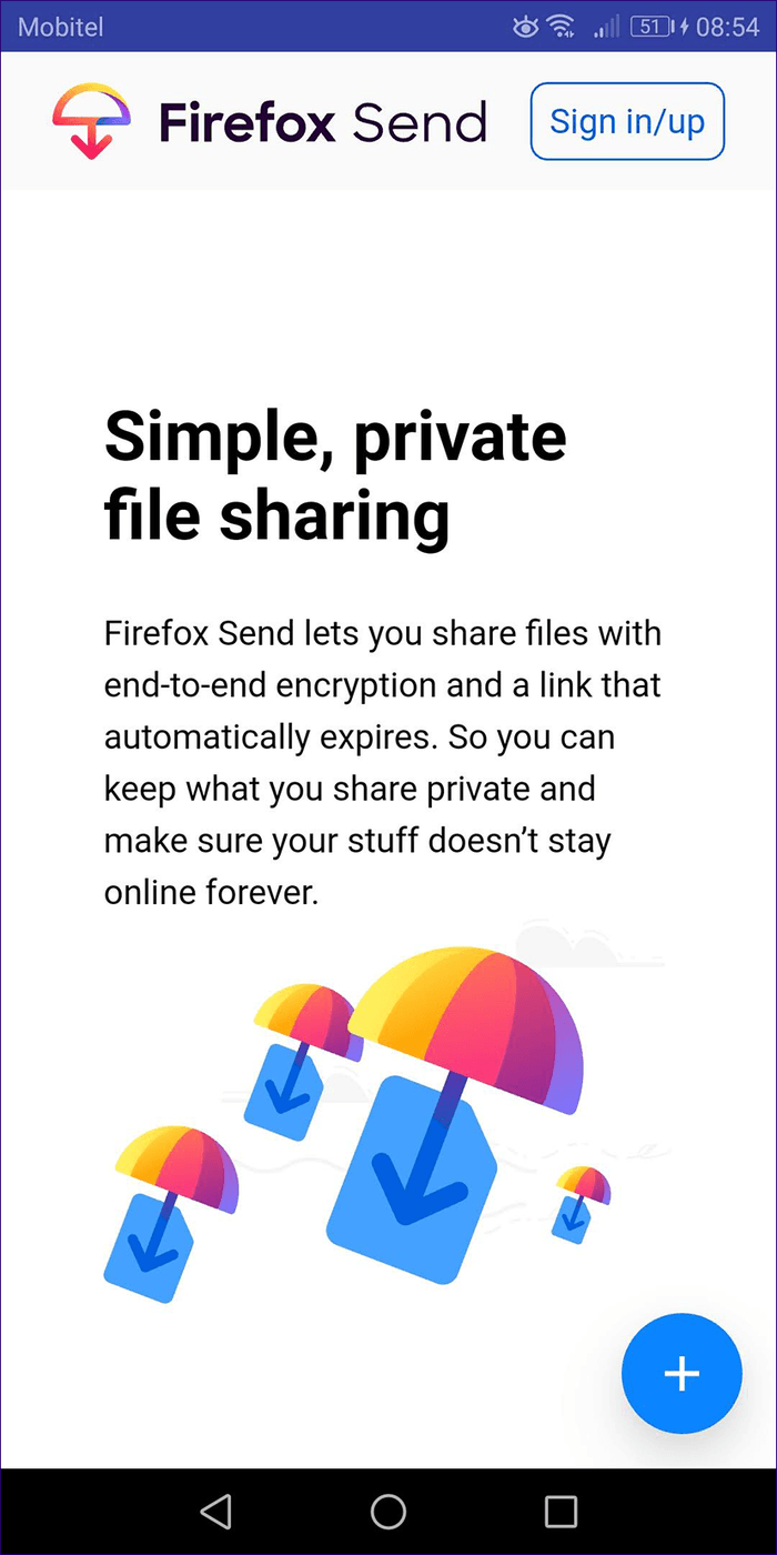 Firefox Send Faq 7