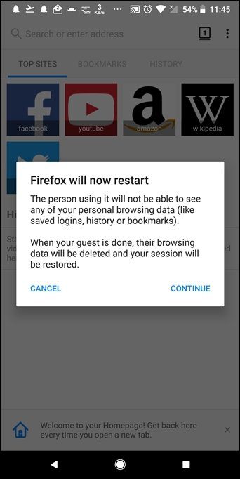 Firefox For Android Features 4D