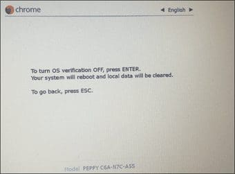 First Warning Os Verification Is Off