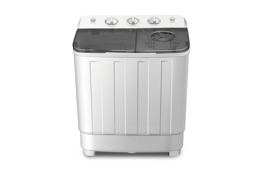 FitnessClub Portable Twin Tub Washing Machine