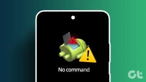 Fix Android No Command Error
