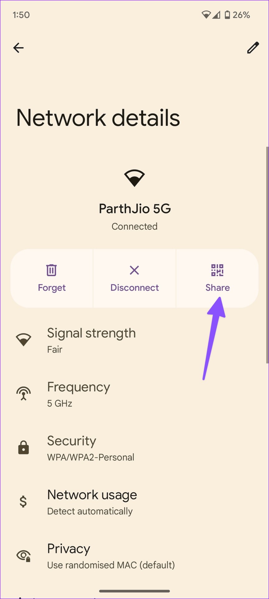 Share Wi-Fi on Android