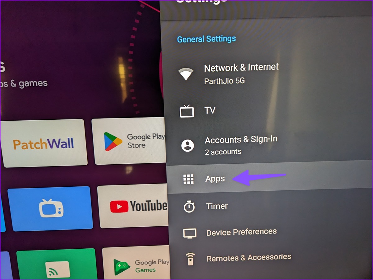 apps on android tv