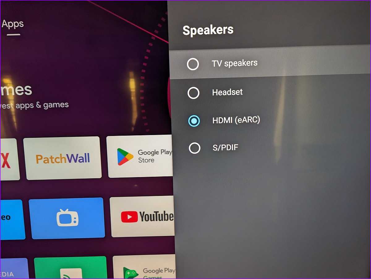 sound mode on android tv