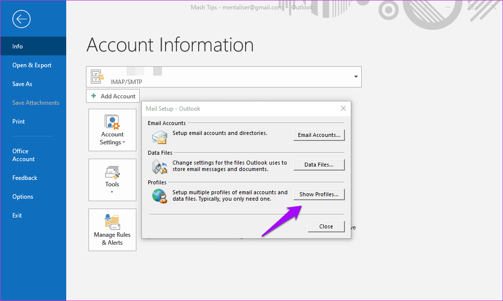 Fix Cannot Expand Folder Error in Outlook 11